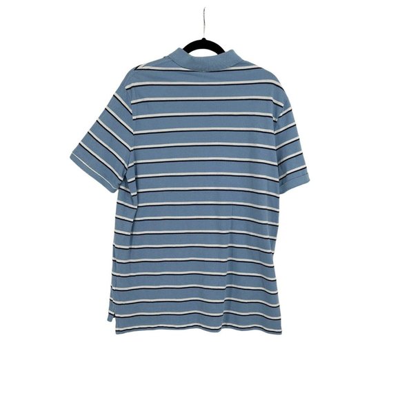 Men Polo Ralph Lauren Polo Shirt Striped - CLASSIC FIT - Large 100% Cotton‎ - Picture 6 of 7